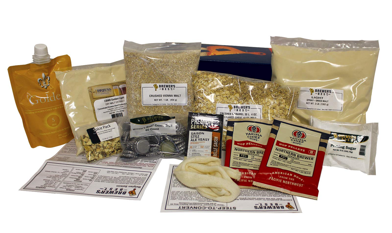 Belgian Saison Beer Ingredient Kit