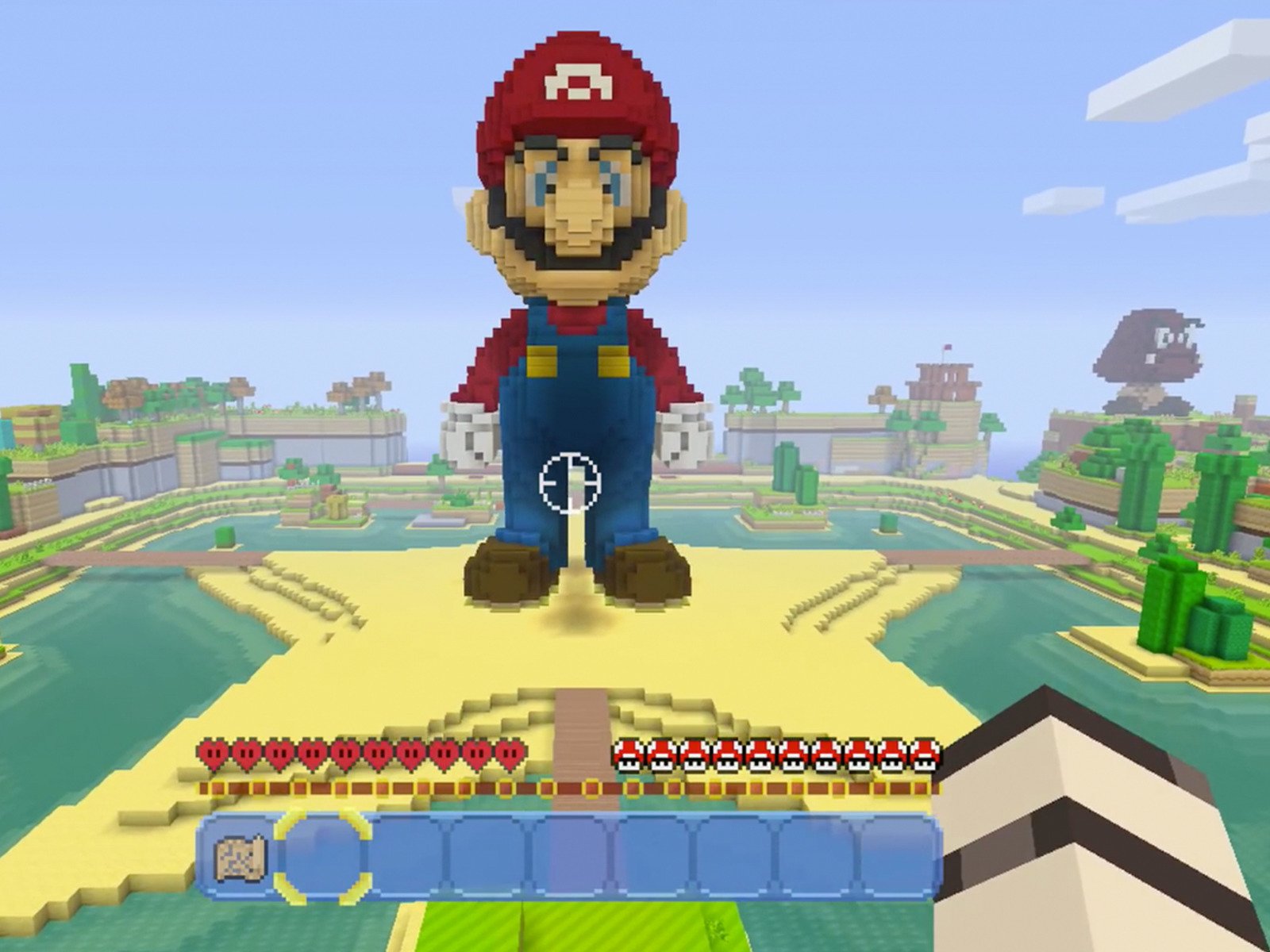 Wii U Super Mario Edition Minecraft Gameplay Zebra Gamer Zebra