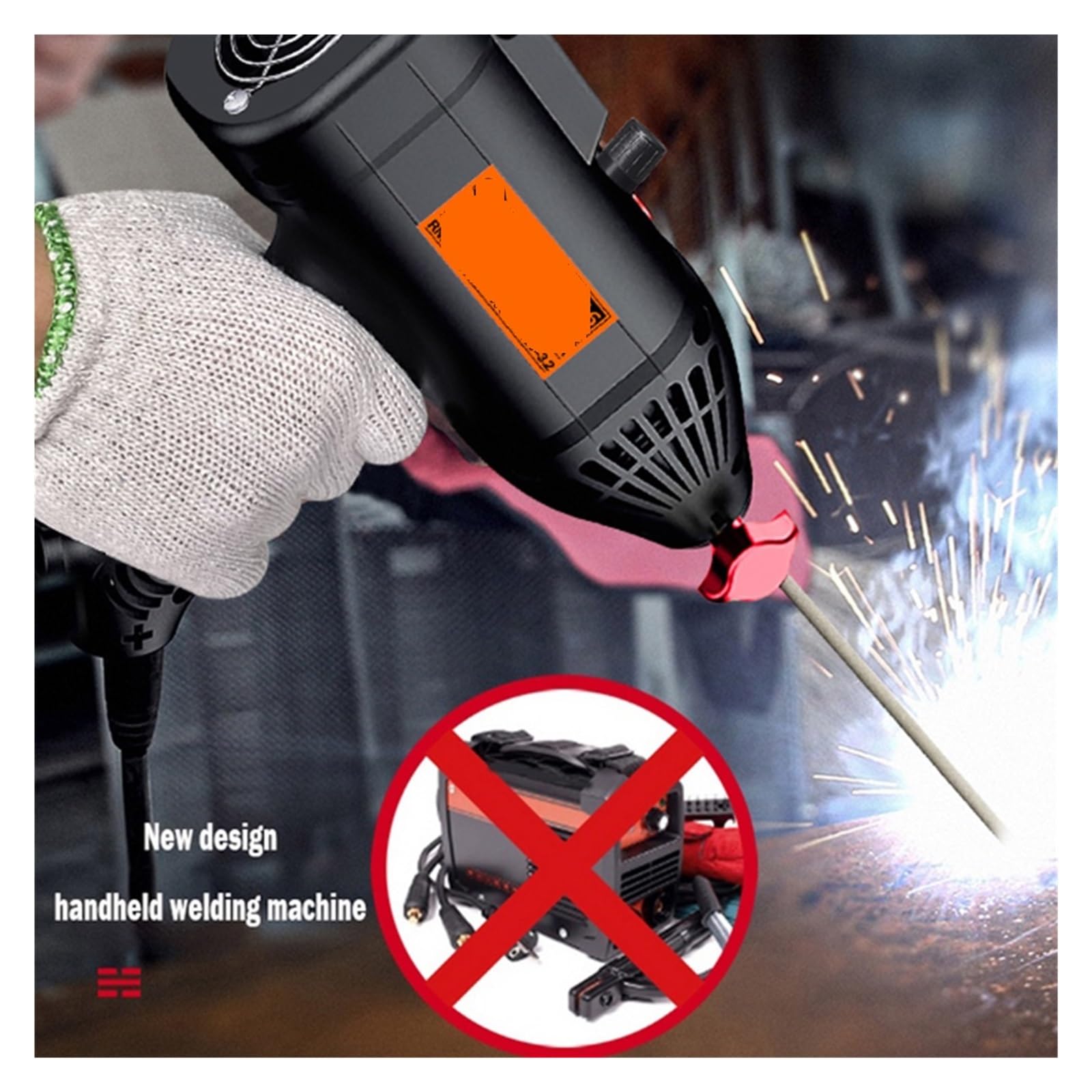 3900W Lichtbogenschweißgerät DIY Intelligentes Schweißgerät Elektrisches Automatische Digitale Einstellbare Schweißausrüstung Hohe SchweißLeistung(Arc Welder Glasses)