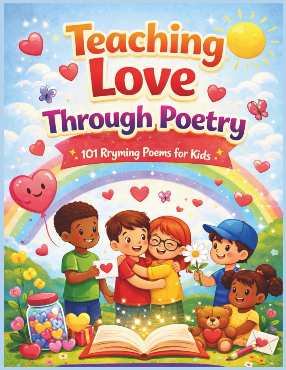 Teaching Love Through Poetry: 101 Rhyming Poems for Kids About Kindness, Friendship, and Emotional Learning