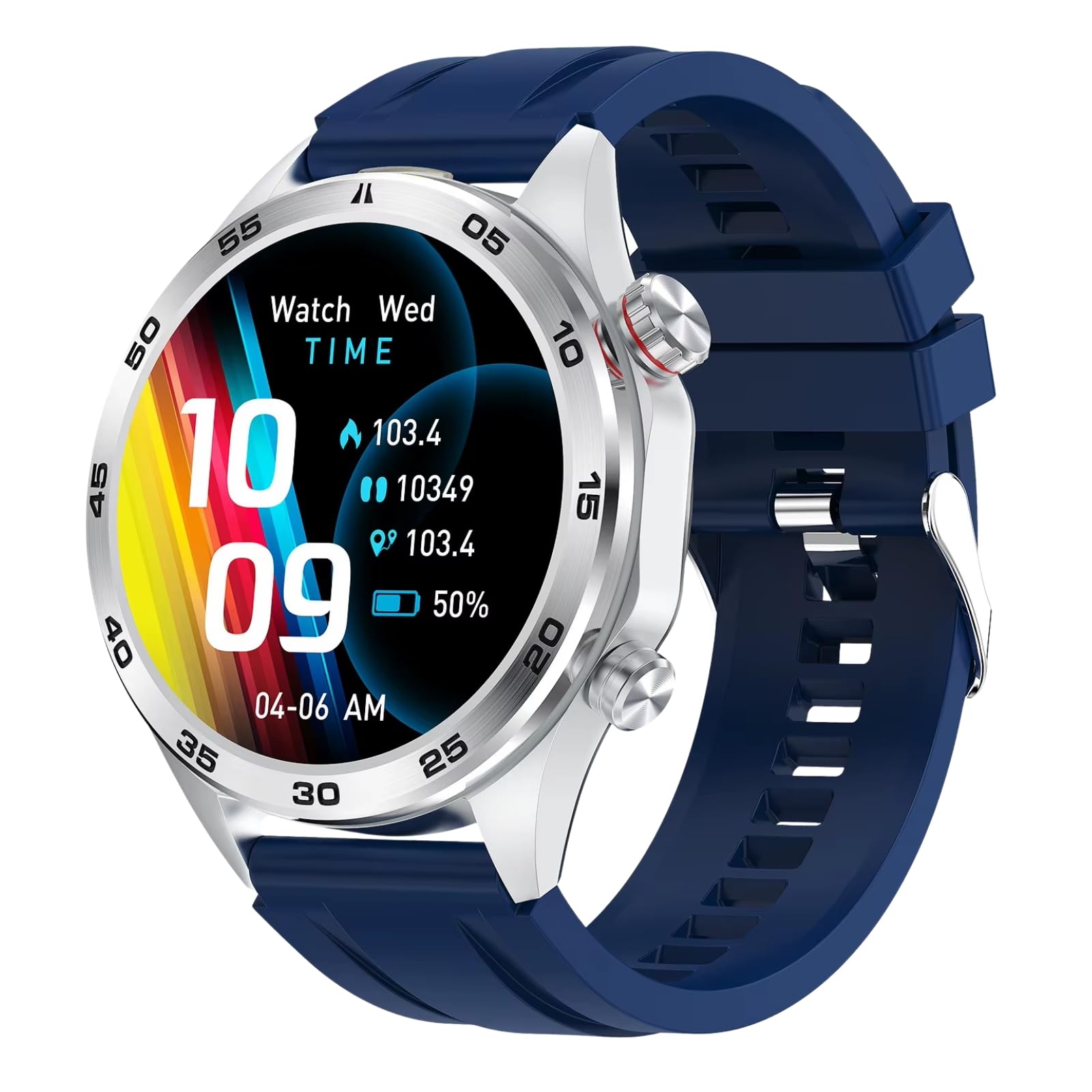 I118 Smart Watch, 1.52-inch HD Display, Black Metal Body, IP68 Waterproof, 100+ Sports Modes, Heart Rate Monitor, Bluetooth Calling, Voice Assistant for iOS Android-picture-18