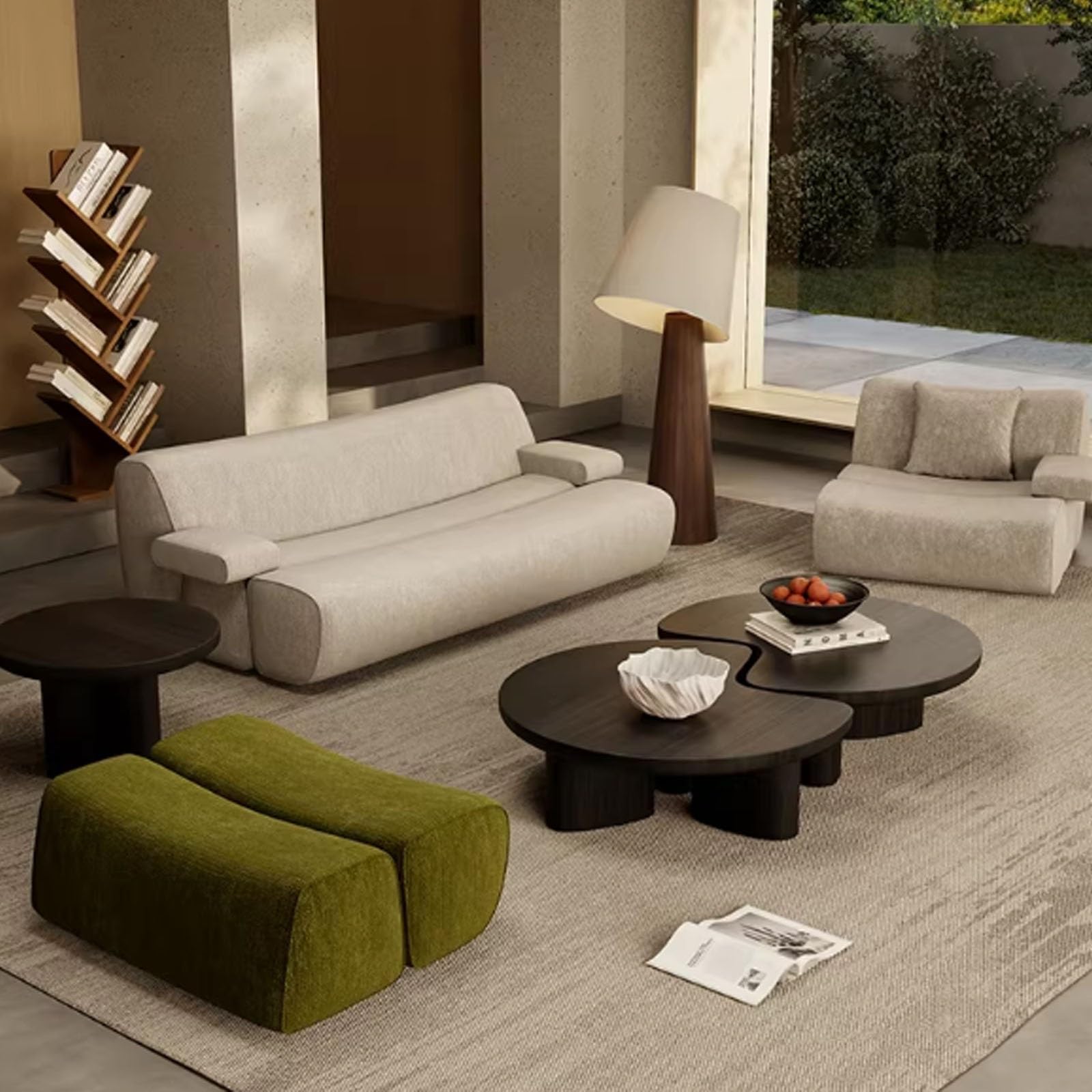 Sofás verticales para oficinas, recepciones y hoteles - Cómodo diseño de una sola fila para zonas de descanso, salas de reuniones y tiendas de ropa, ideal para espacios modernos
