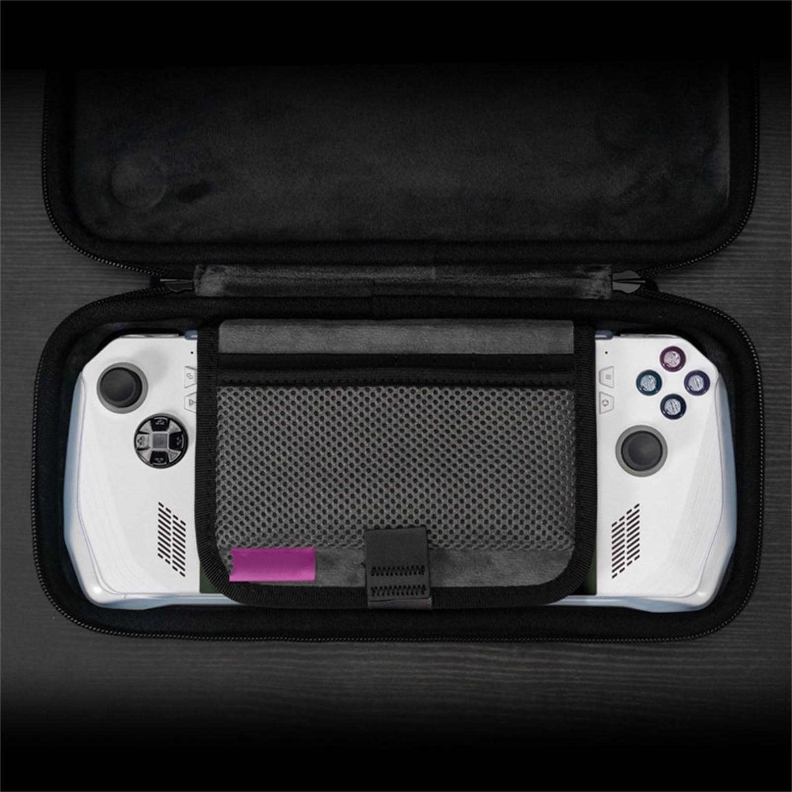 HOOLRZI Bolsa protectora de almacenamiento de viaje para consola de juegos ROG con cubierta resistente al agua y material interior suave