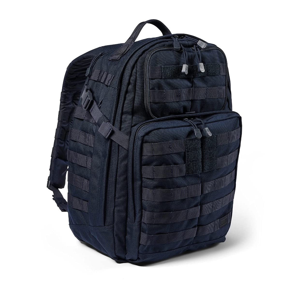 5.11 Mochila táctica – Rush 24 2.0 – Paquete Molle Militar, CCW y compartimento para laptop, 37 litros, Azul Marino, Estilo 56563