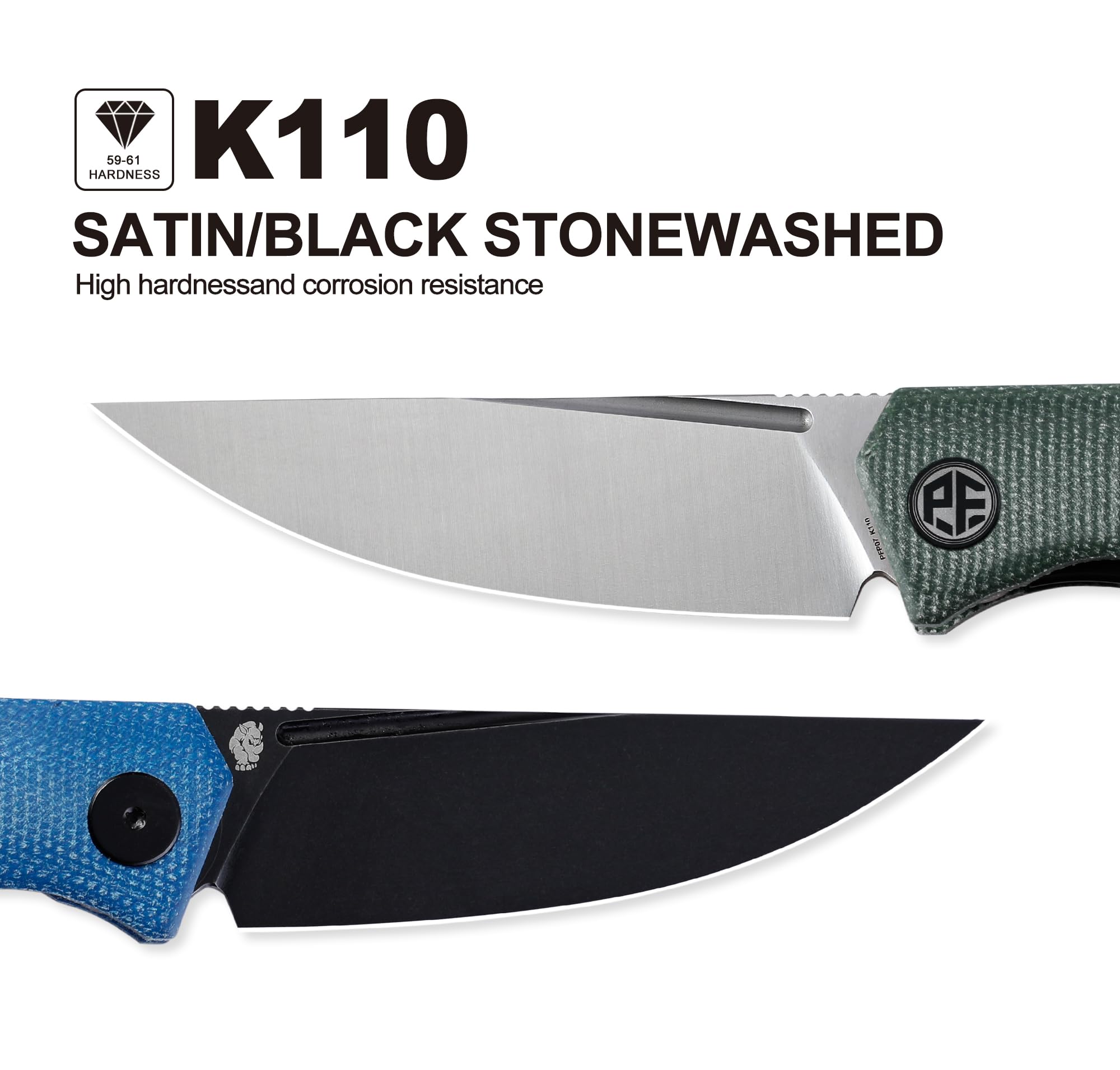 Amazon.com : Petrified fish Pocket Knife PFP07 Viking, 3.62