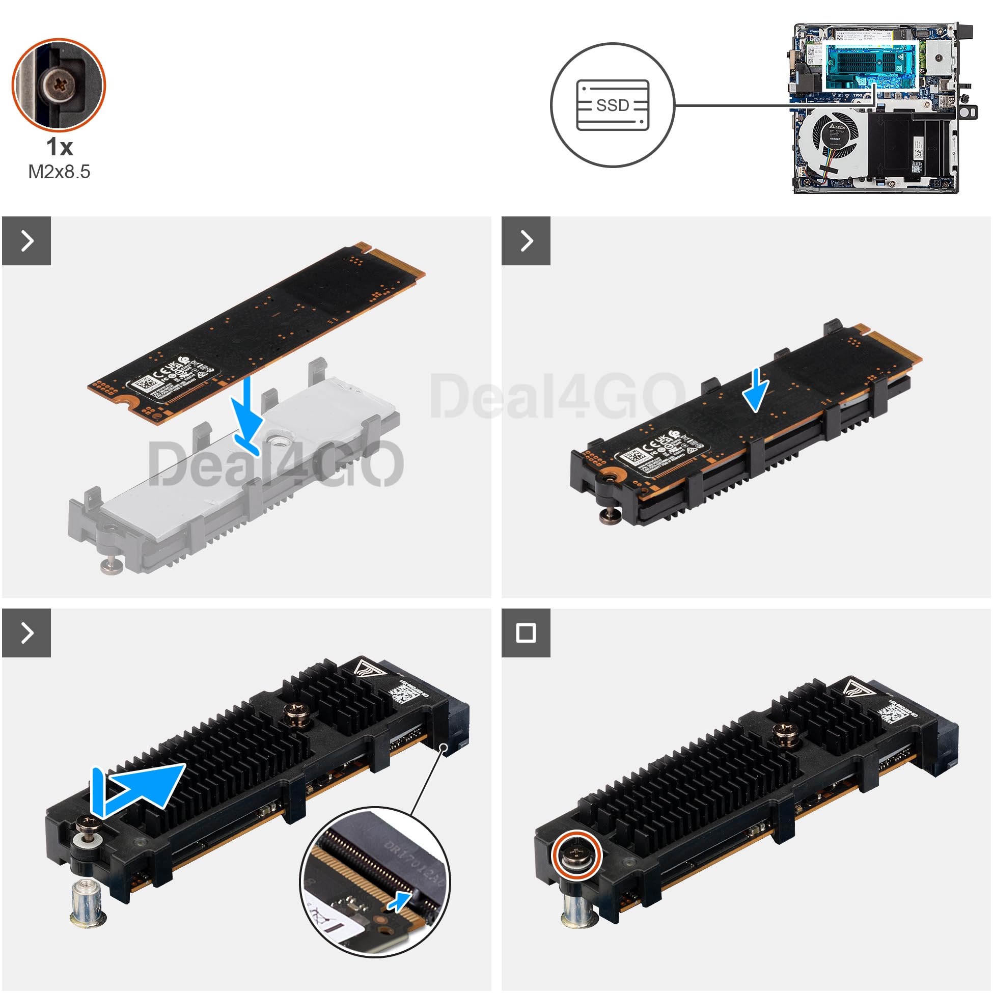 Amazon.com: Deal4GO M.2 2280 SSD Thermal Heat-Sink Pad NPD44