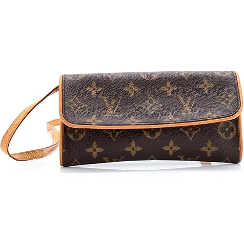 Louis Vuitton, Pre-Loved Twin Handbag Monogram Canvas PM, Brown