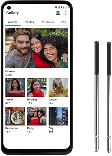 Miniatura 4 de Paquete de 2 lápices de repuesto para Moto G Stylus 5G para Motorola Moto G Stylus 5G (2021) XT2131 Touch Stylus Pen Cosmic Emerald