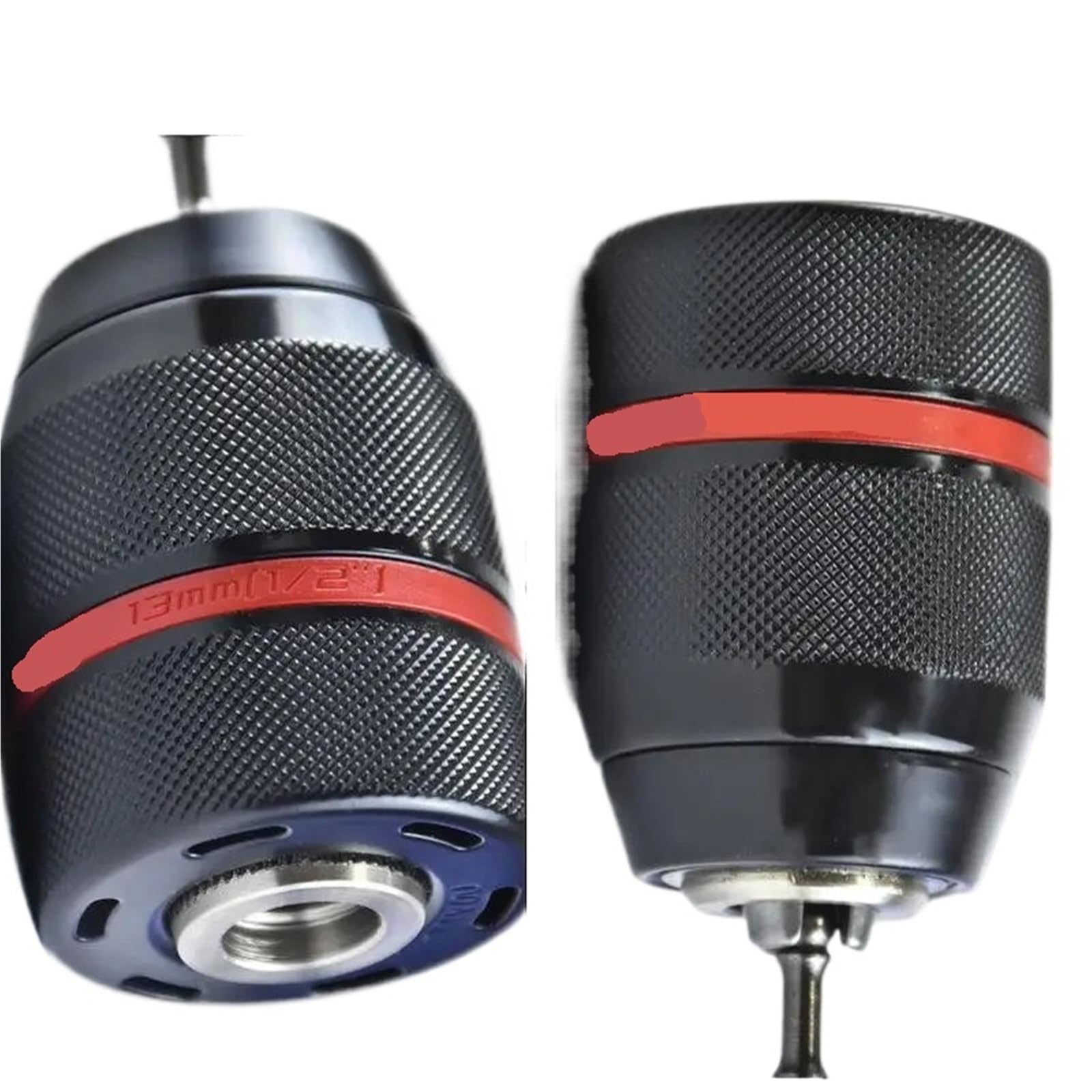 Mini uchwyt wiertarski bezkluczykowy Metal 13mm Keyless Ratchet Drill Chuck 1/2-20UNF