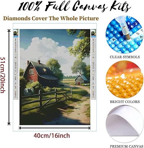Miniatura 8 de Kits de pintura de diamantes 5D, secreto del arte de diamantes con flores de lavanda, fácil de usar para adultos y niños, para decoración de