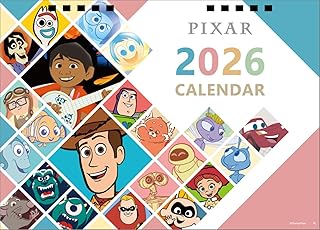 卓上 ピクサー 2026年 カレンダー 卓上 CL26-0122