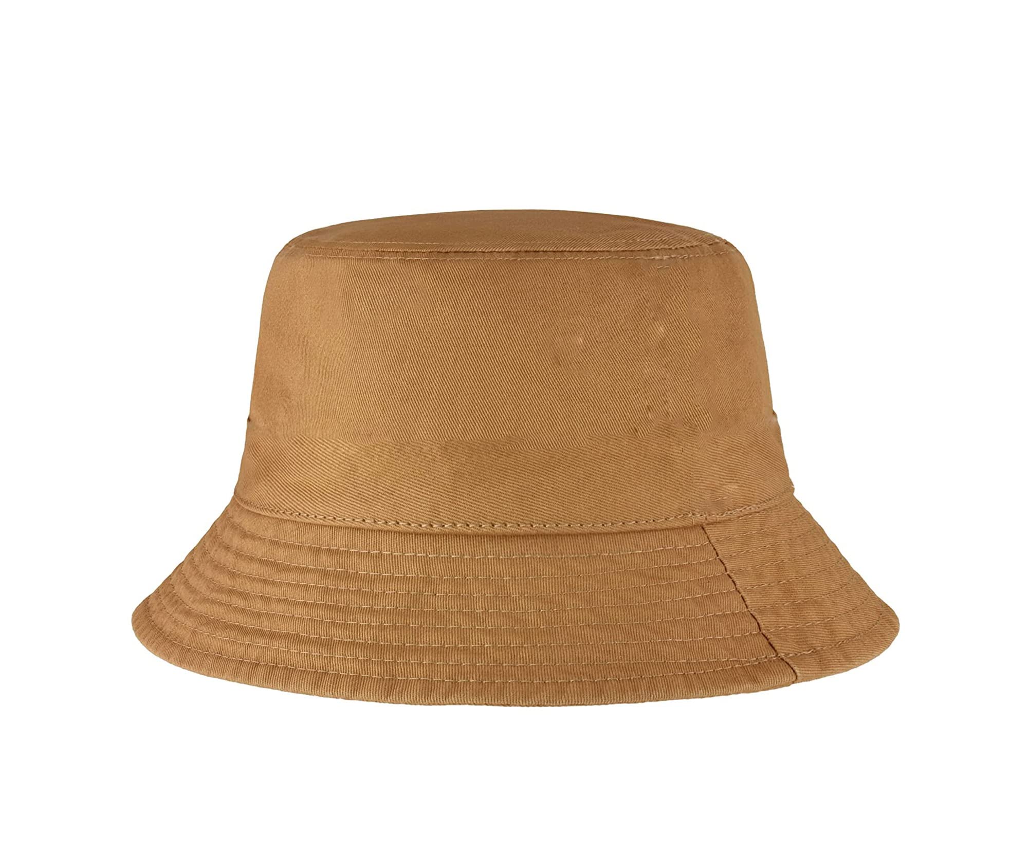 INFISPACEKid's Cotton Bucket Sun-Hat for Sun Protection (Size: 21 Inches, Age: 5-12 Years)