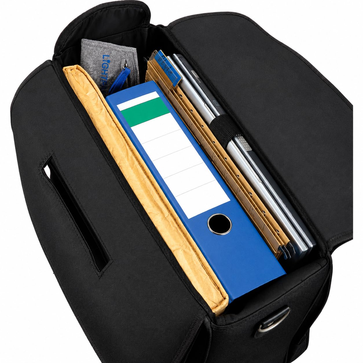 Koffer 46008 - The Flight Pilotenkoffer, aus Polyester, Schwarz 45 x 34 x 20 cm, 11,5 liters 10100194
