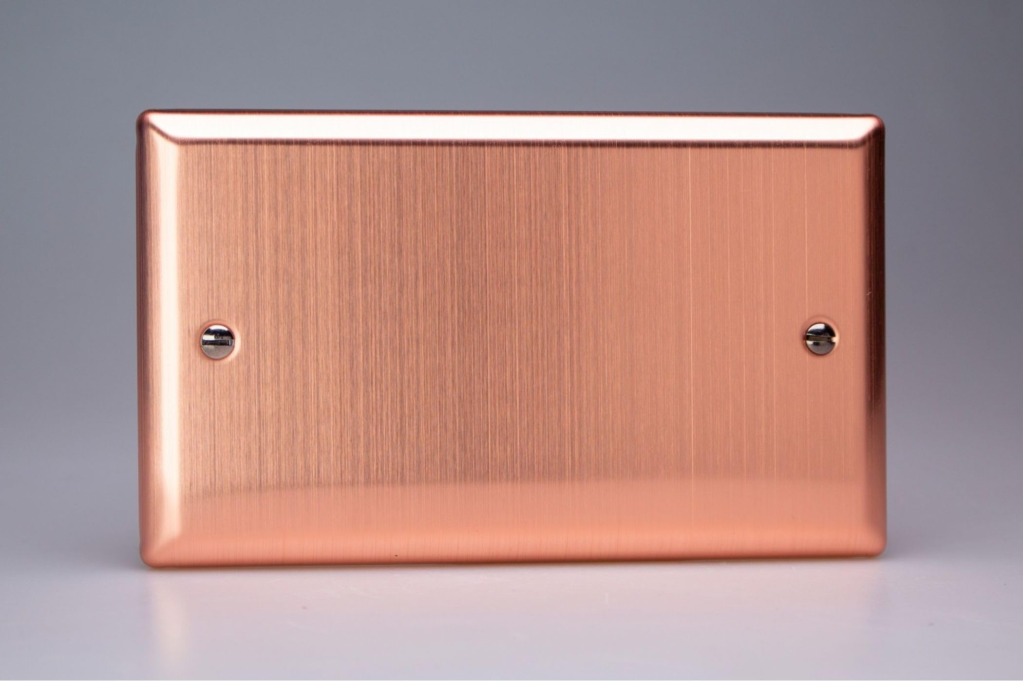 Varilight XYDB.BC Double Blanking Plate, Urban Brushed Copper