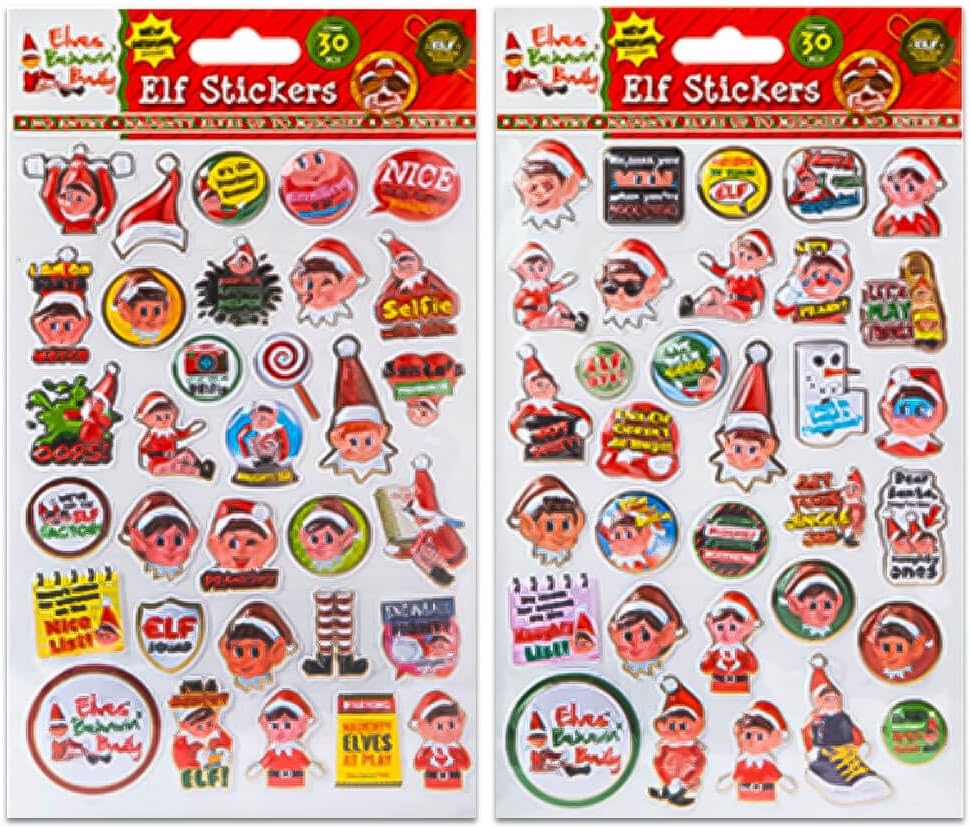 Elves Elf Stickers, 20g