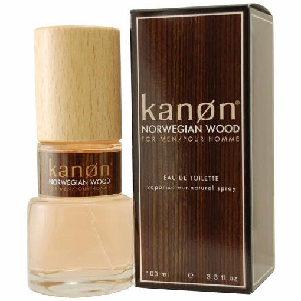 KANON NORWEGIAN WOOD by Scannon EDT SPRAY 3.3 OZ