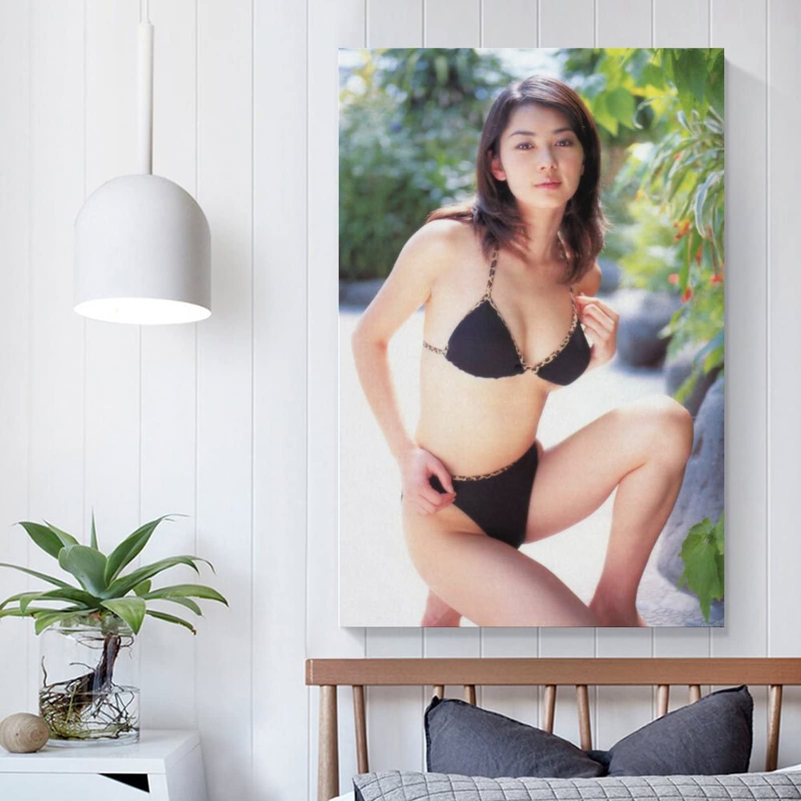 Amazon.co.jp: 伊東美咲写真ビキニポスター壁飾り アートパネル