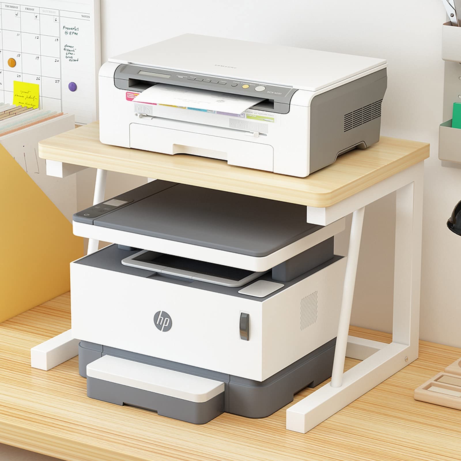 Drukarka Szafka Półka na drukarkę Stojak Kuchenny Stojak Biurko Półka z Szafką Do Przechowywania Biuro Home Desktop Desktop Stop Office Organizacja Stojak im