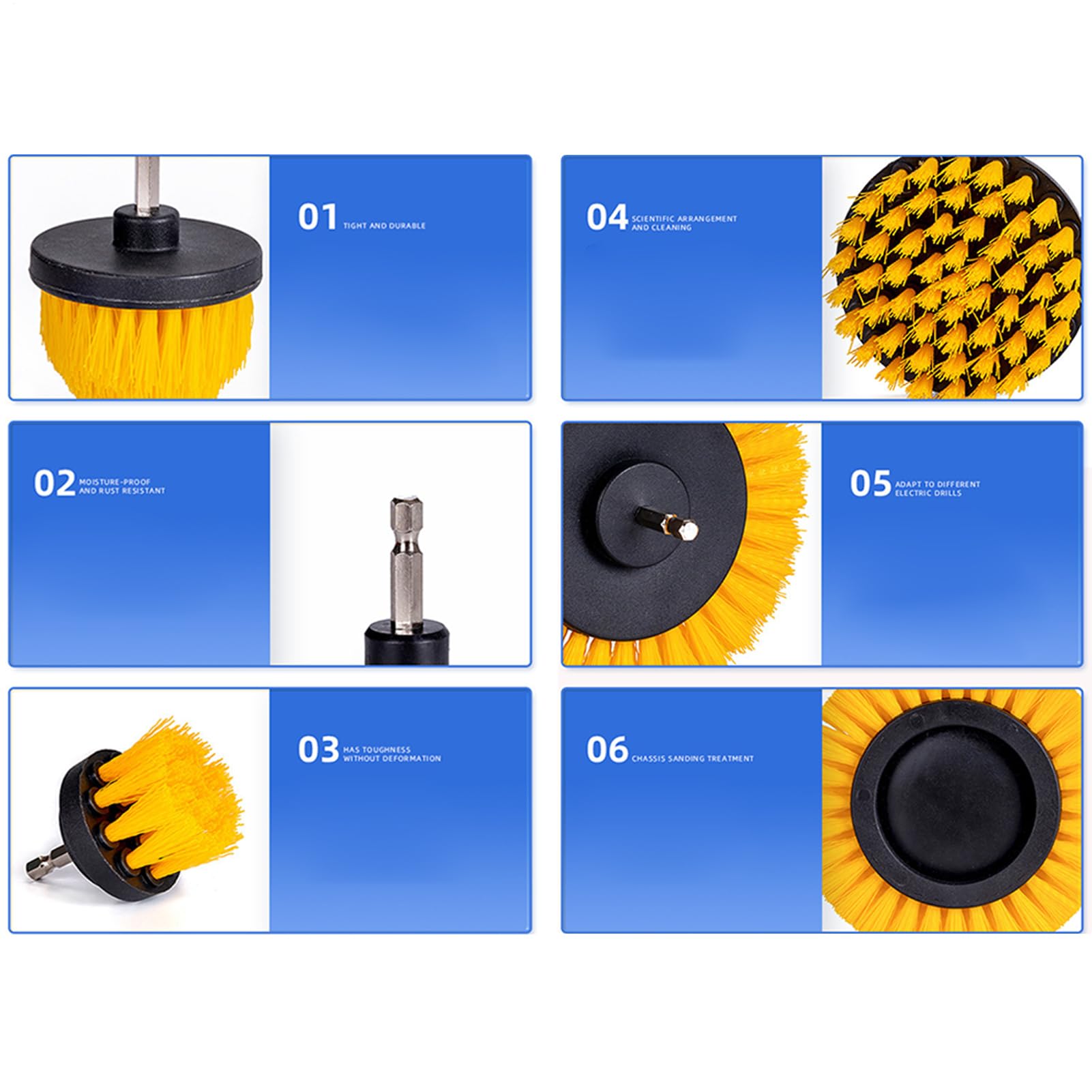 Kit di detailing per auto 29 pezzi di strumenti per la pulizia | Kit per il detailing degli interni auto per automobile, bagno, sedili, cruscotti, scanalature dei pneumatici, bocchette