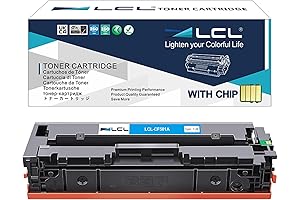 LCL Compatible Toner Cartridge Cyan, Works with HP 202a (CF501A) Color LaserJet Pro