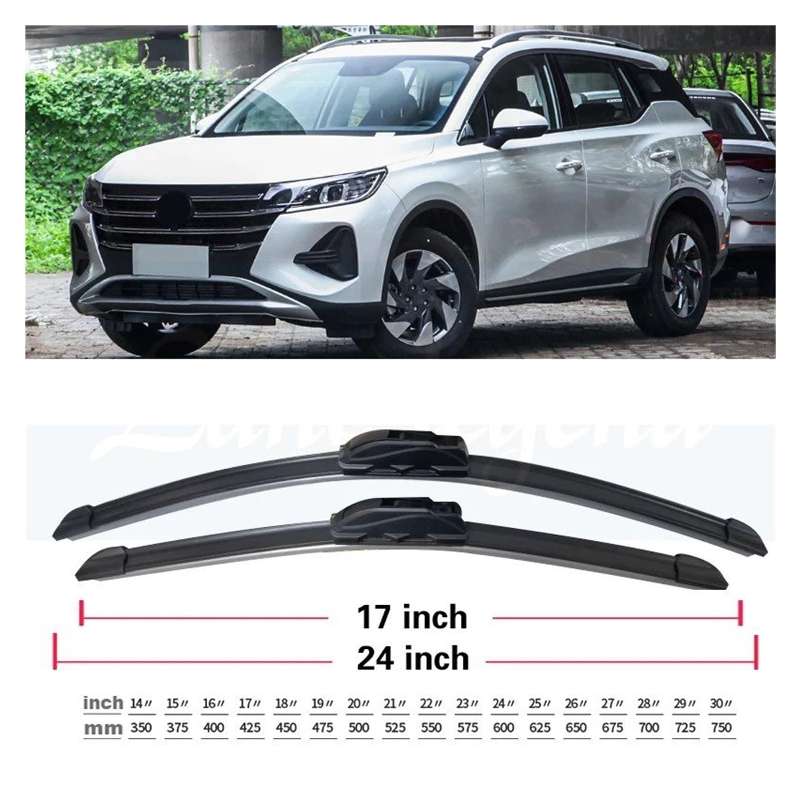 Parabrisas Escobillas Para Trumpchi GA4 2020-2023 Escobillas Limpiaparabrisas Delanteras Y Traseras Escobillas limpiaparabrisas delanteras