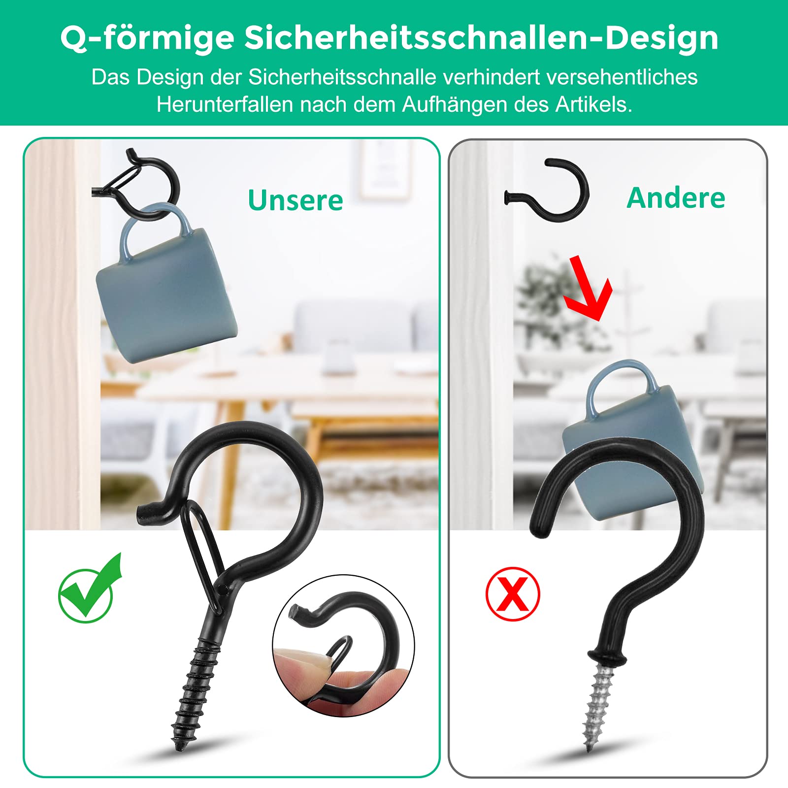 Schroefhaken & schroefogen kopen