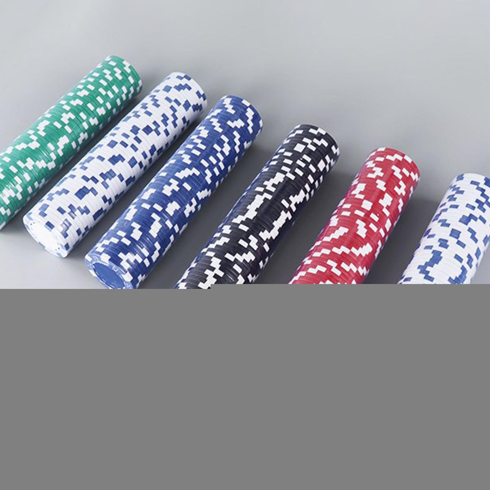 Juego de fichas de | Fichas de profesionales | de aluminio de chip de | Juego de chips de Card Club Poker con bolsa de transporte, Texas Chips, juego