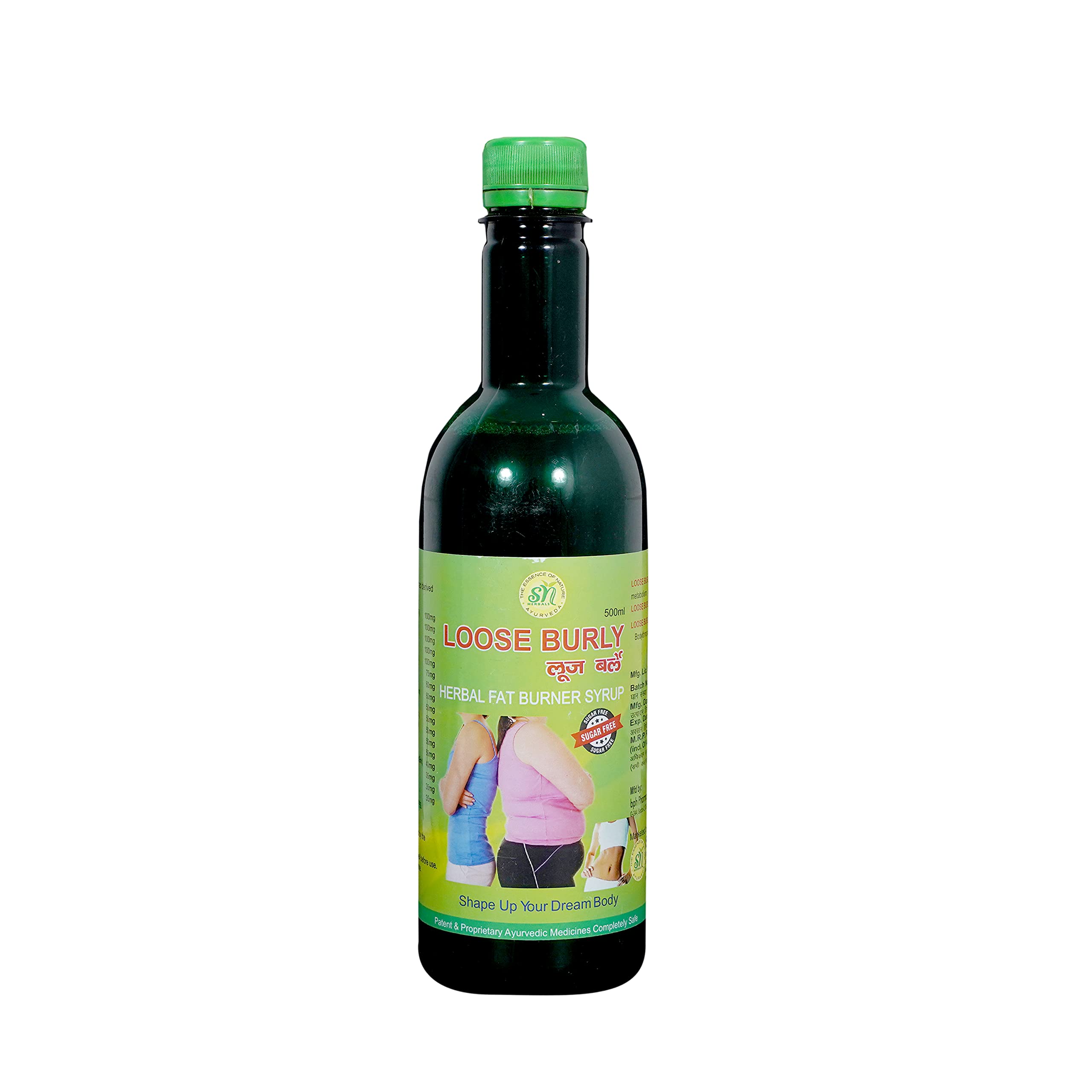 Sn Herbals Loose Burly Syrup For Fat Burning | Weight Control | Shapes You Better (500 Ml Syrup)-image-12