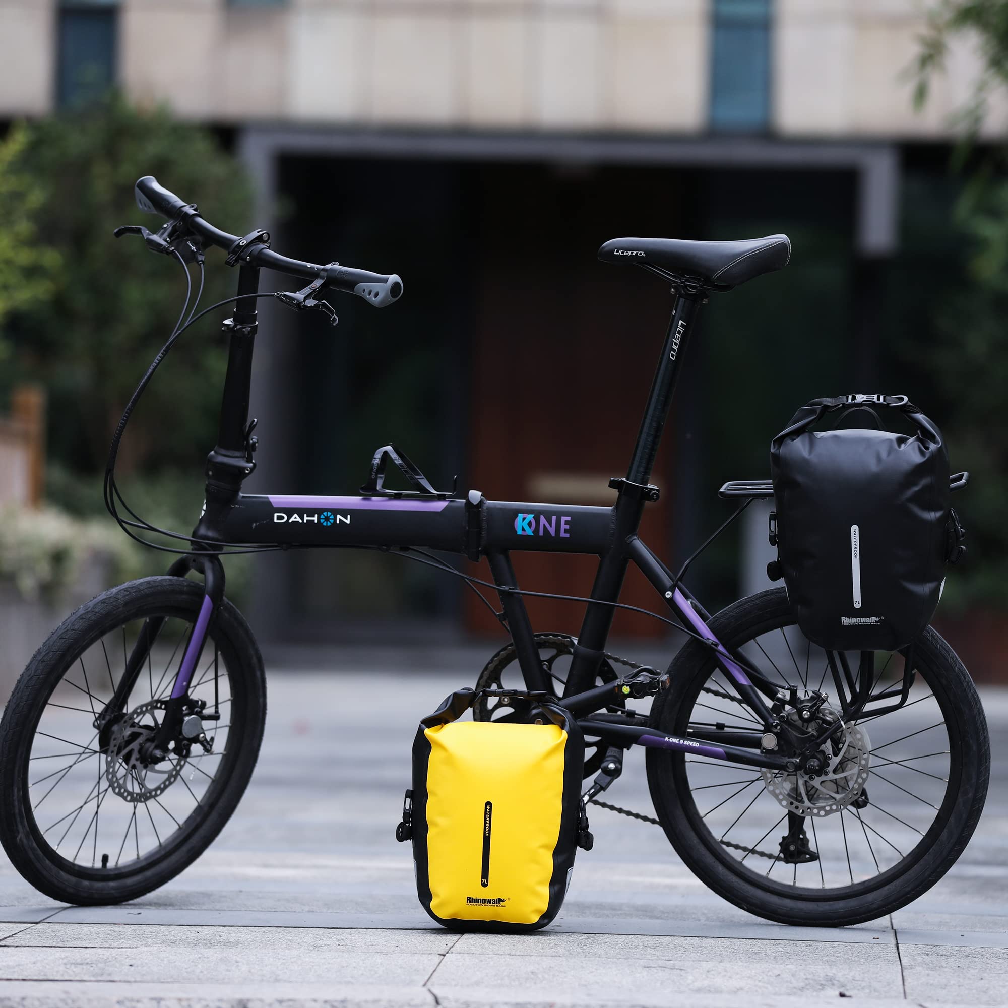Amazon.co.jp: J-Power 自転車 パニアバッグ 7L 防水 前後輪両用