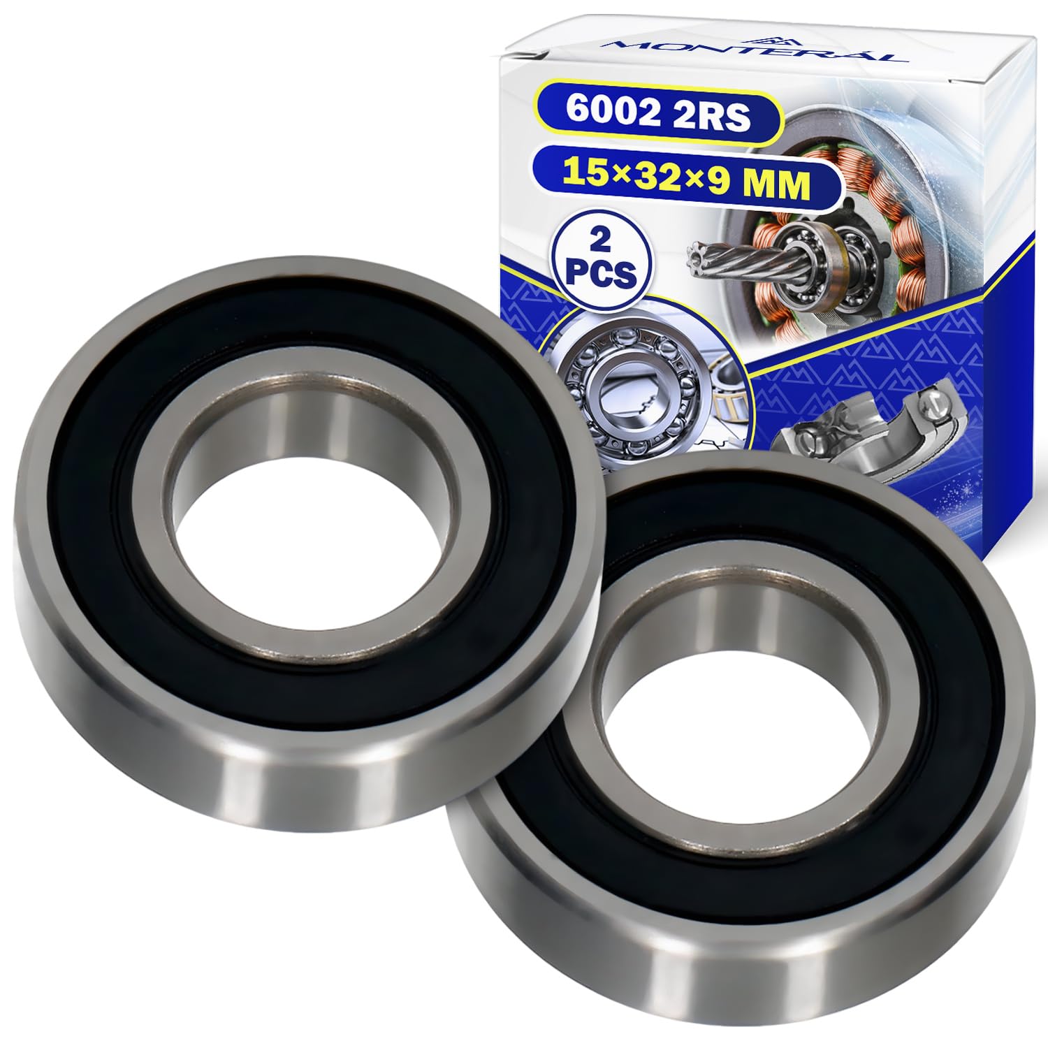 Roulement Blindé 6002-ZZ Roulement à Billes Blindé 15x32x9 - Référence 6002- ZZ - Graisse Haute Température - FastEddy Bearings Adidas Zx 9000