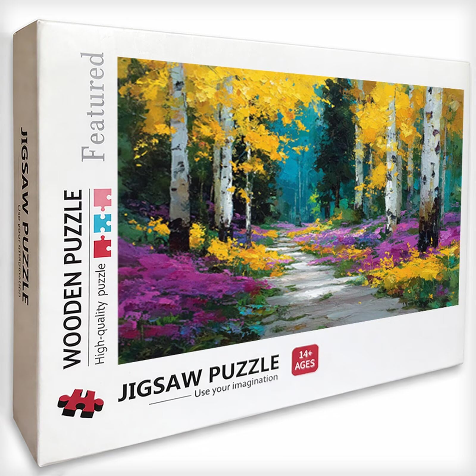 Malowane drewniane puzzle 2000 sztuk, drzewo puzzle dla dorosłych z pudełkiem 99 x 70 cm, łamigłówki, dla mężczyzn kobiet nastolatek, kreatywne gry logiczne, dekoracja domu prezent, Q-5864