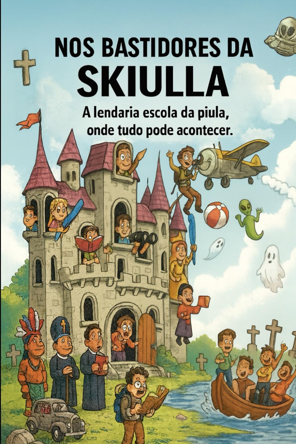 NOS BASTIDORES DA SKIULLA: A lendária escola da piula, onde tudo pode acontecer.