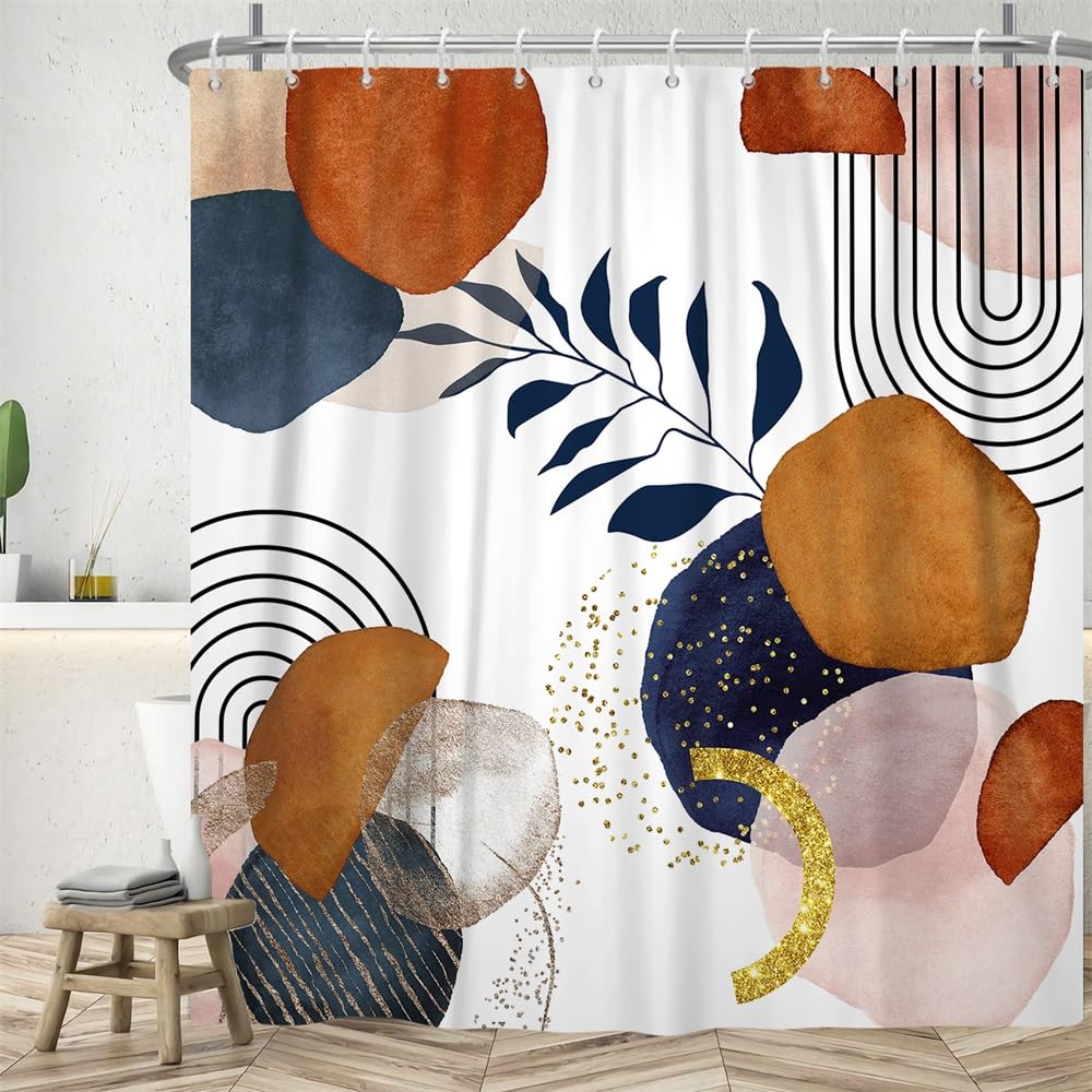Uiiooazy Abstract Shower Curtain - Image 3