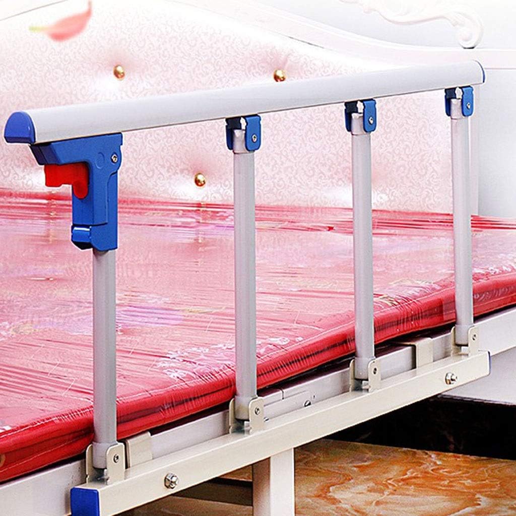 Amazon.co.jp 高齢者用サイドガード ベッドバンパー ベッドレール 安全サイド アルミ合金 ワンキー折りたたみ 子供 子供 大人 幼児 アシストハンドル ハンディキャップ ベッド