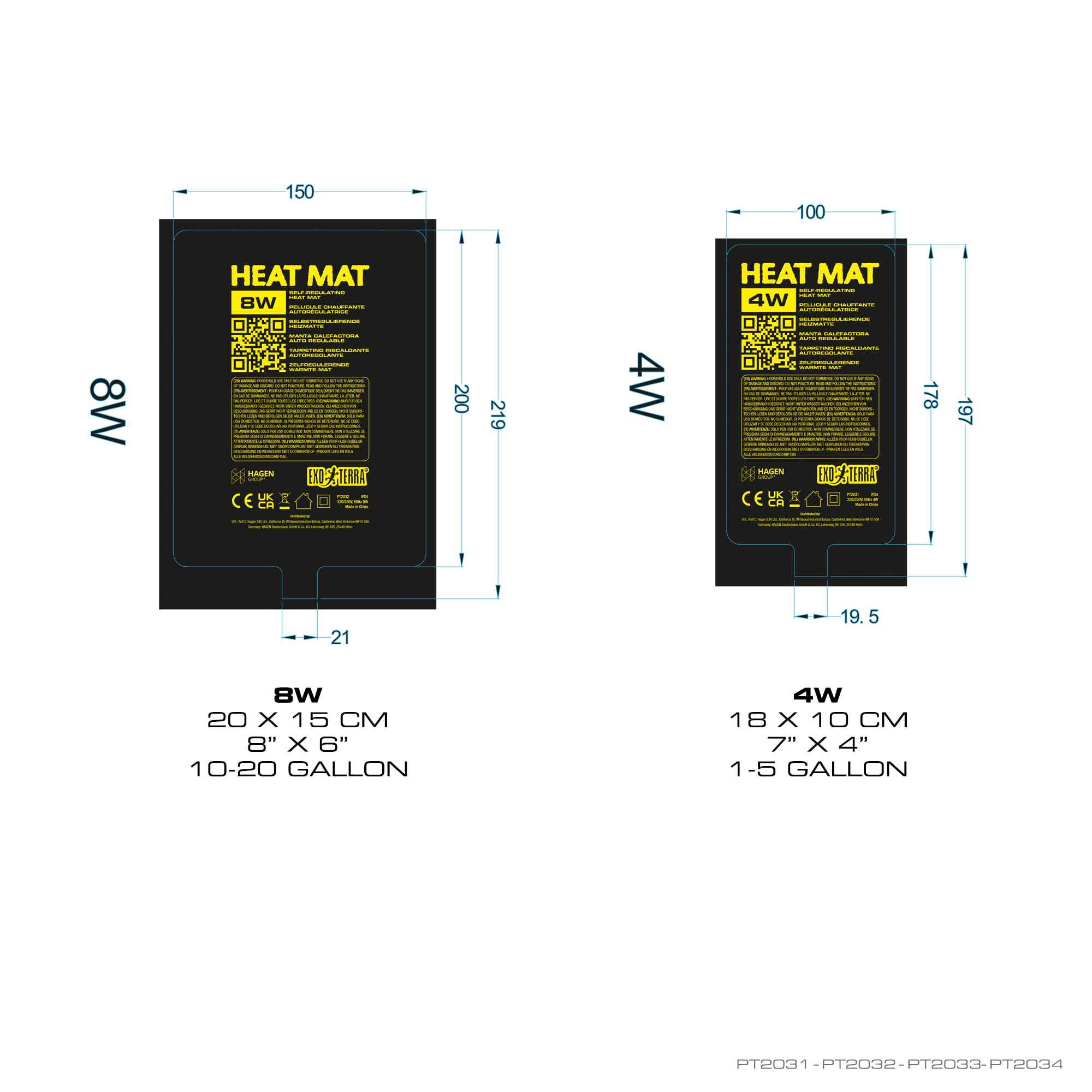 Exo Terra Heat Mat 4W, Black - Image 3