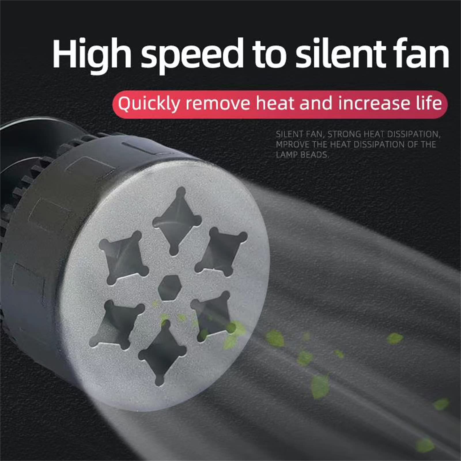Bombillas LED Para Faros Delanteros, 100 W 30000 Lm, Luz LED Para Coche, Bombillas Para Faros Delanteros Canbus, Lámpara Automática Para Automóviles, 12 V, 6000 K, IP68, Paquete De 2,H7