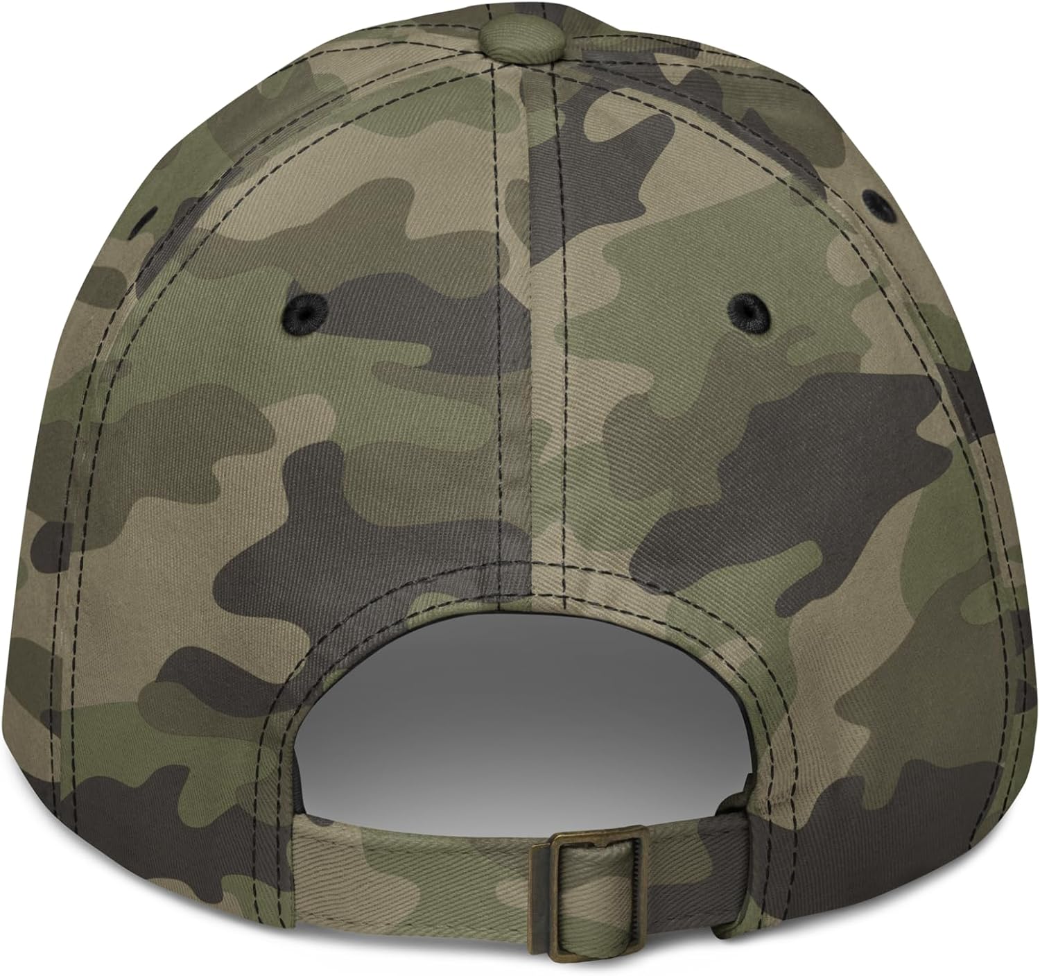 Jeep Wordmark Logo (Black) Adjustable Baseball Hat - Image 3