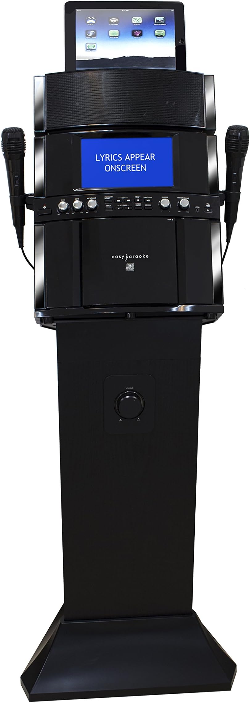 Easy Karaoke EKS808BK Karaoke Machine