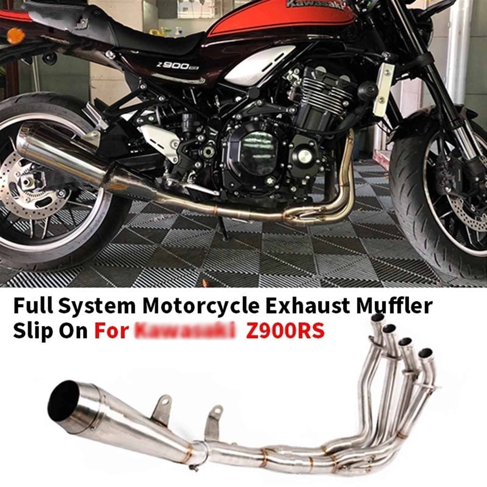 カワサキZ900RS フロントエキゾースト エキパイ カワサキ（Kawasaki 