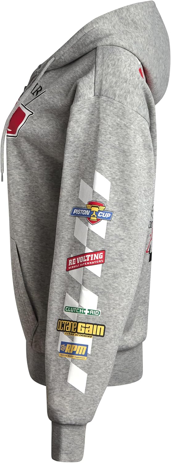 Disney Womens Zip Up Hoodies Cars Lightning McQueen Graphic Sweatshirts