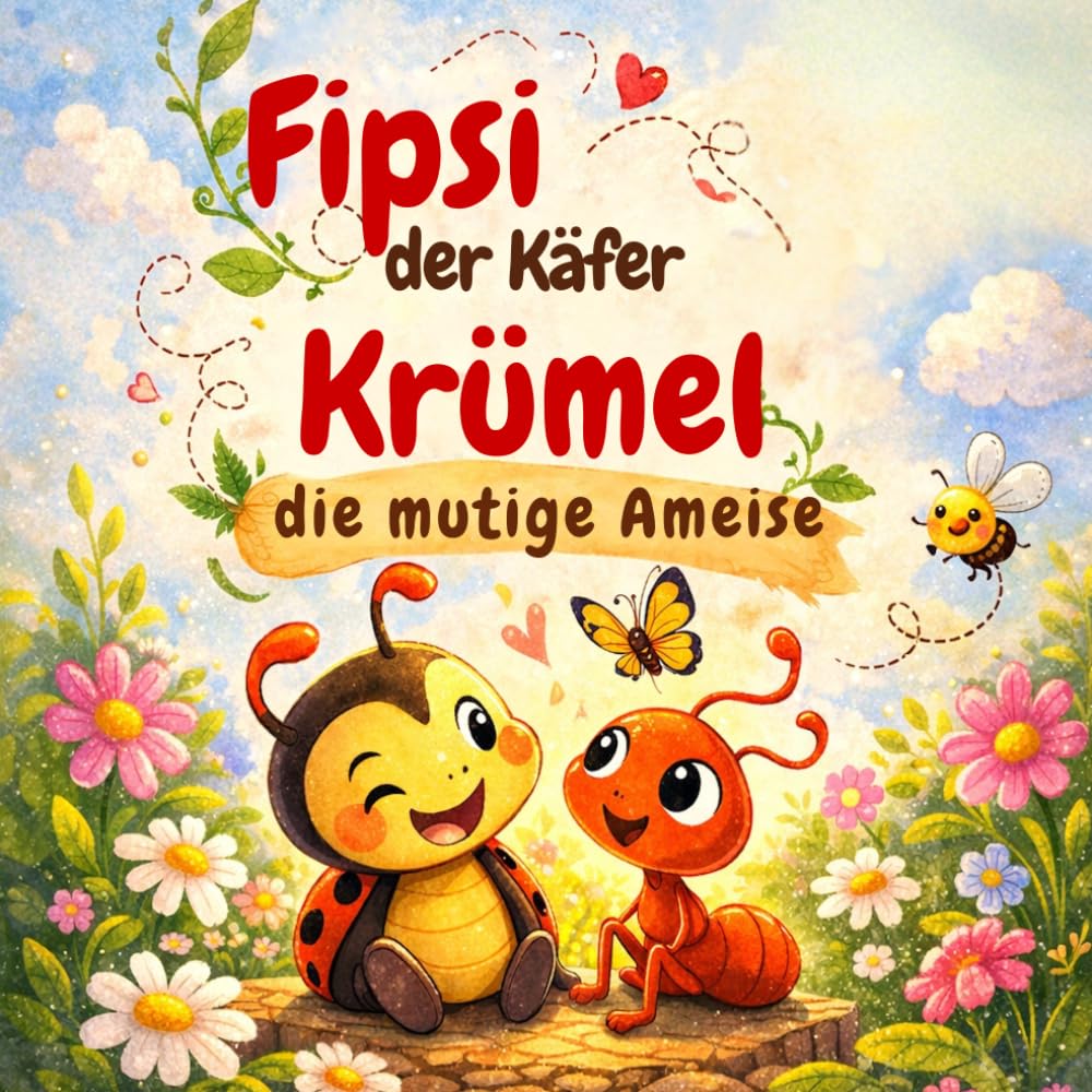 Fipsi der Käfer & Krümel die mutige Ameise: Wie man Freunde findet (Fipsi & Krümel)