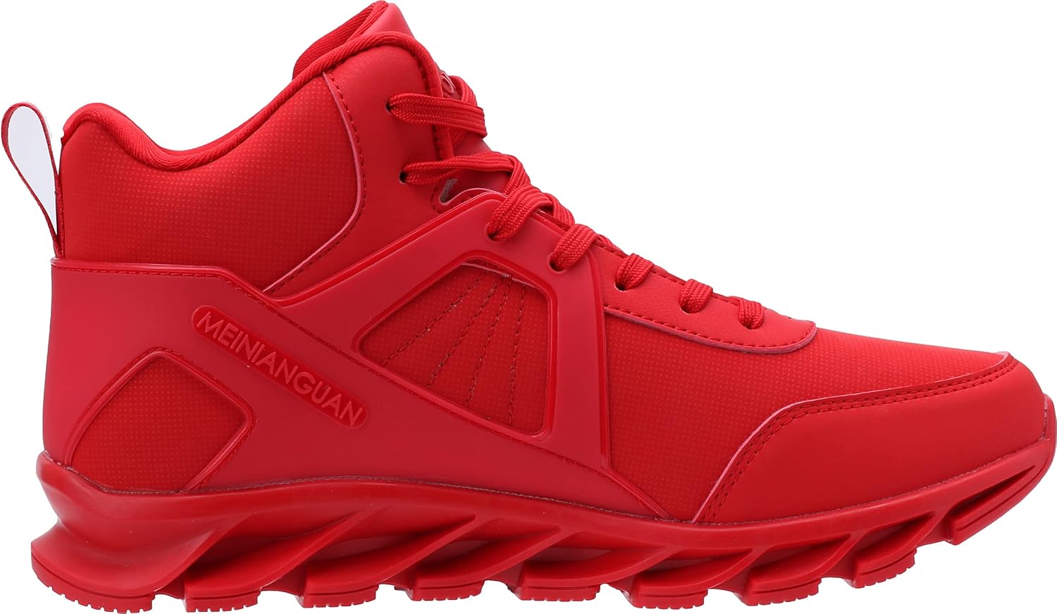 BRONAX Men's High Top Shoes Athletics Gym Stylish Sneakers