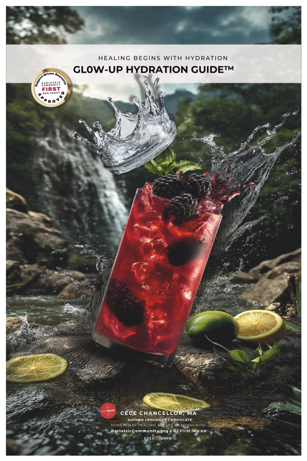 Glow-Up Hydration Guide™: Bariatric Hydration Recipes + Rituals for Every Stage of your Journey