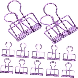 Ciieeo Pasta Elliot Pasta Fichário Preto Fichário Grande Fichário Grampo Pino Pequeno Fichário Clipes De Papel Fichário Clipes Organizador De Arquivo Clipes De Fichário De Metal Clipes