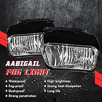 Vista 2 de A ABIGAIL Luces antiniebla de conducción de repuesto para Chevy Silverado 2003 2004 2005 2006 2007 todos los modelos Avalanche 2002-2006 sin