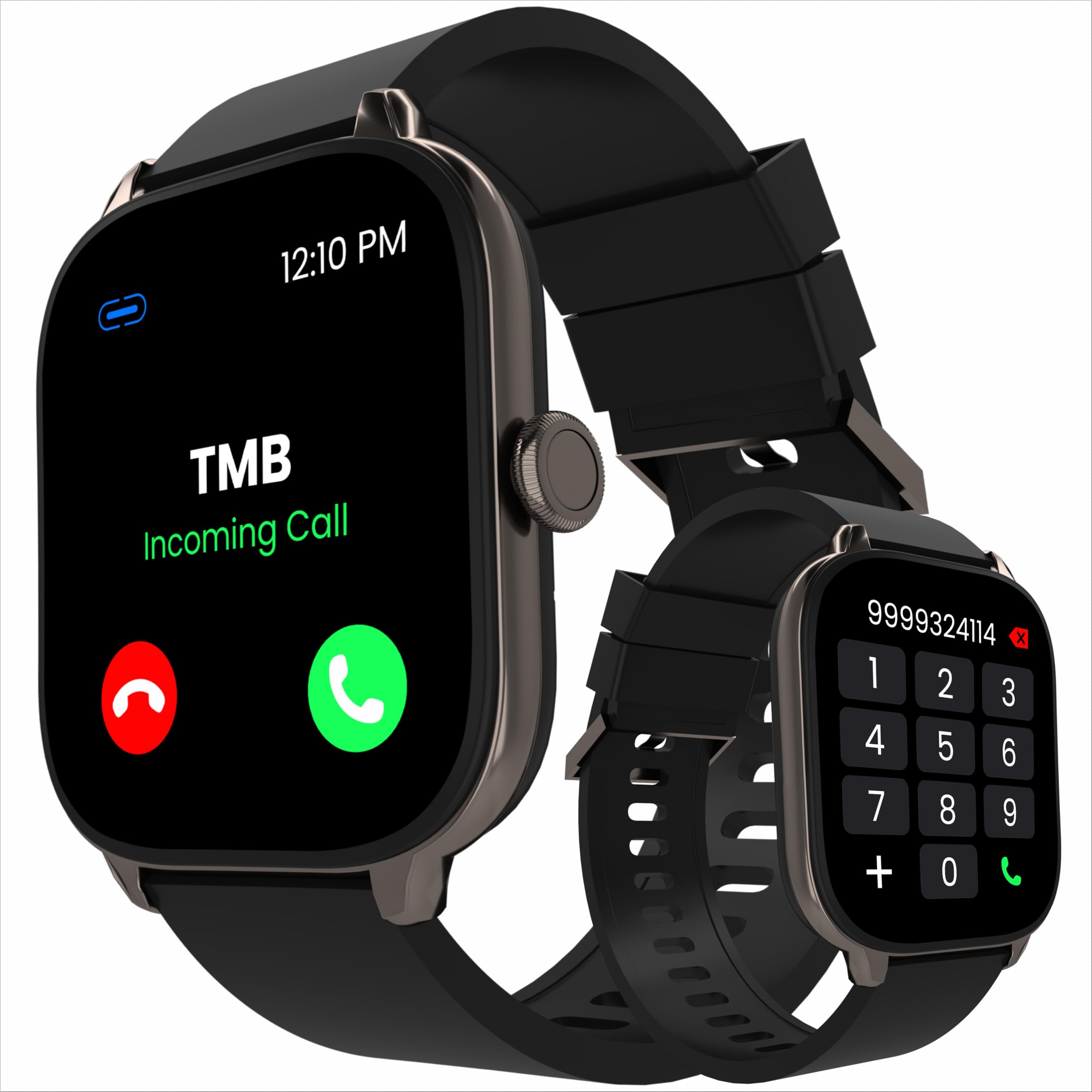 TMB Magic2, 2.01 HD Display, BT Calling, Health Tracking, 59 Sports Mode & IP67 Smartwatch (Black) (B0DFM43QT8) Amazon Price History, Amazon Price Tracker