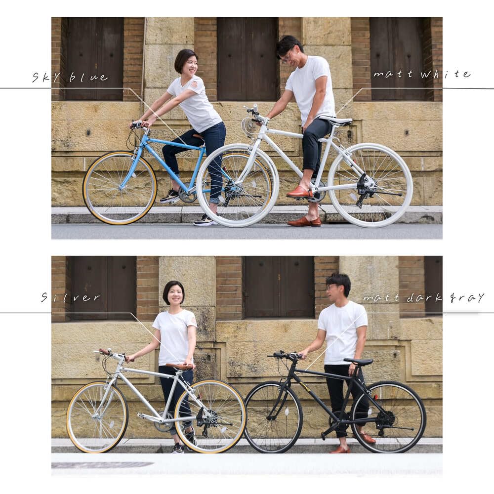 Amazon | フューチャーバイク（FUTURE BIKE） クロスバイク 自転車 7段 
