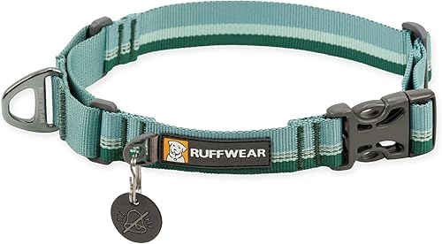 Ruffwear, Web Reaction - Collar para perro, collar de martingala para caminar en la correa, verde roca rĂo, 11 a 14 pulgadas Ruffwear, Web Reaction - Collar para perro, collar de martingala para caminar en la correa, verde roca rĂo, 11 a 14 pulgadas