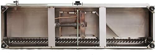 Miniatura 6 de INTBUYING Calentador de sopa de alimentos de propano comercial Bain-Marie Buffet Calentador de alimentos de comedor Buffet Calentador de vapor 110V