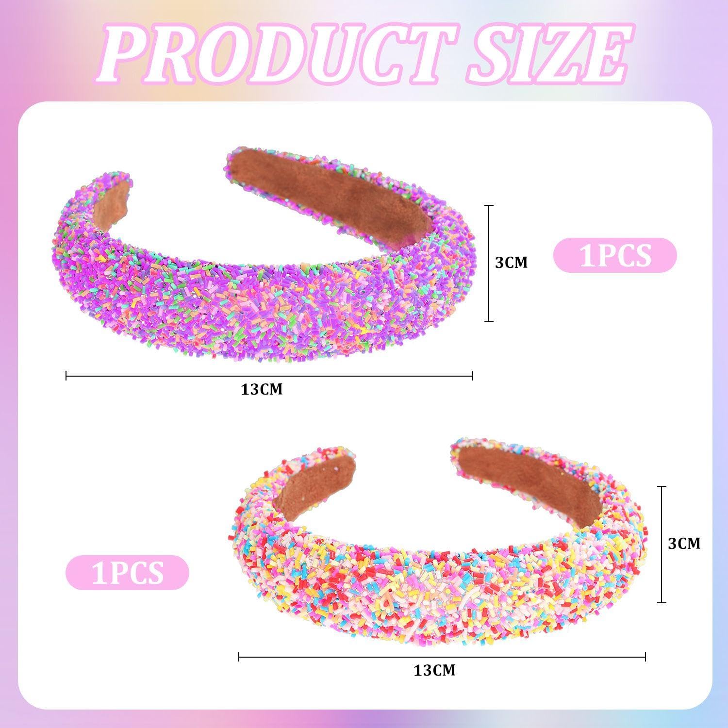 2 Pieces Of Wide-Brimmed Headbands, Creative Headbands, Hairstyle Decoration Headbands, Fashionable Headbands, Cute Headbands - Image 2